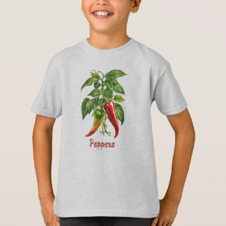 Veggies 12 paprika, mat, veggies, vegan, jordbruka t shirt