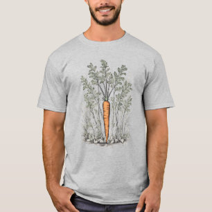 Veggies 21 morötter, grönsaker, trädgårdsmästare, t shirt