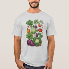 Veggies 4 , gåva, grönsaker, trädgårdsmästare t shirt