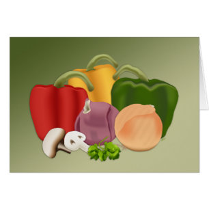 Veggies-gratulationskort Hälsningskort