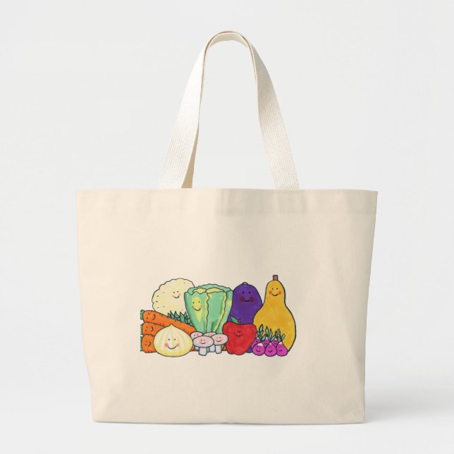 Veggies Jumbo Tygkasse (Framsidan)