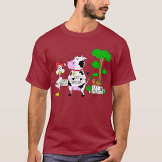 Veggies mot VegetarianismT-tröja Tee