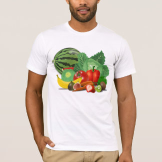 Veggies och frukter tee shirt