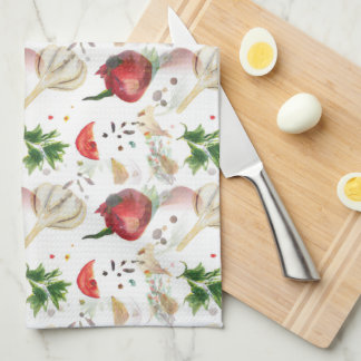 Veggies och Spices Towel Kökshandduk