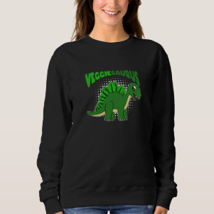 Veggiesaurus Proud Vegan Vegetarian Dinosaur T Shirt