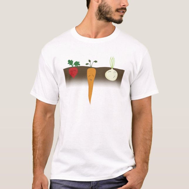 veggieskjorta t-shirt (Framsida)
