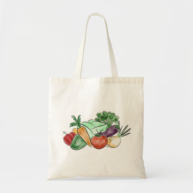 Veggietoto Tygkasse (Framsidan)