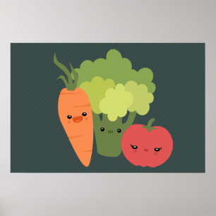 Veggievänner Poster