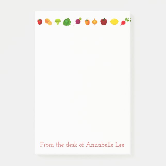 Vegitarian ror post-it block (Framsida)