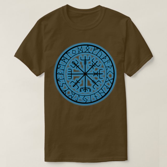 Vegvisir Ancient kör kompass av Viking 1 T Shirt (Design framsida)