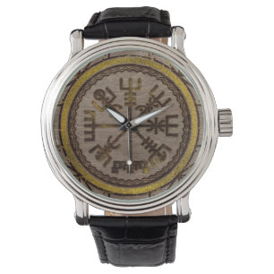 Vegvisir. Den magiska navigeringViking kompasset Armbandsur