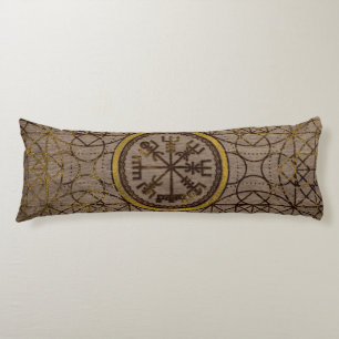 Vegvisir. Den magiska navigeringViking kompasset Kroppskudde