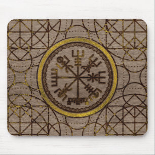 Vegvisir. Den magiska navigeringViking kompasset Musmatta