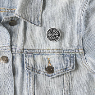 Vegvisir Echoed Button Knapp