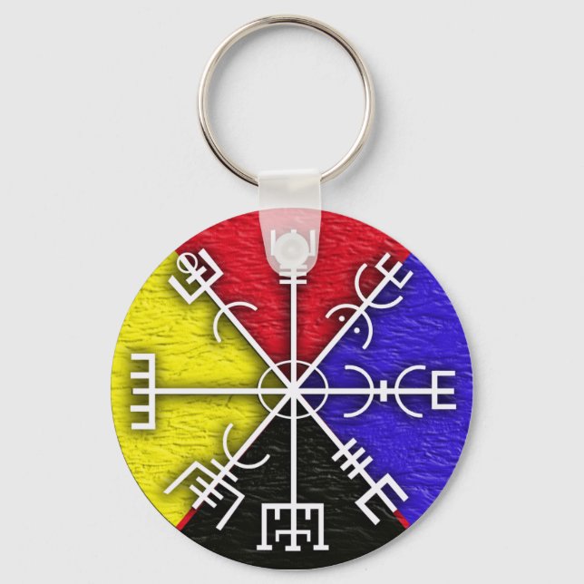 vegvisir nyckelring (Framsida)