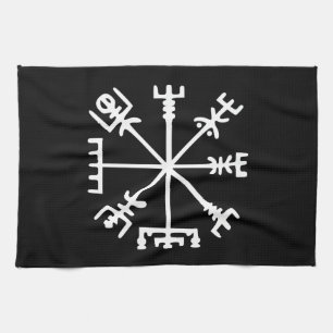 Vegvísir (Viking Compass) Kökshandduk