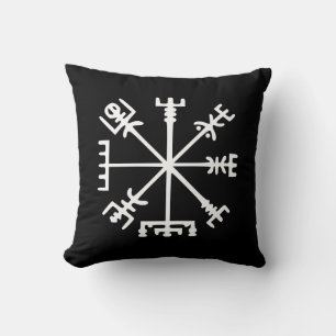 Vegvísir (Viking Compass) Kudde