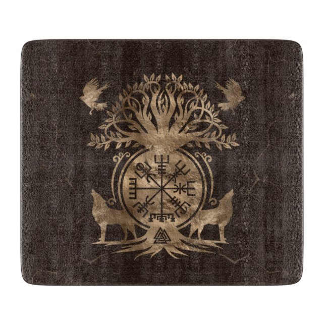 Vegvisir - Viking Compass-ornament (Framsidan)