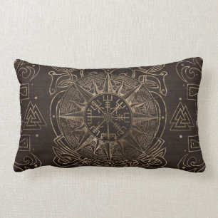 Vegvisir - Viking Compass-ornament Lumbarkudde