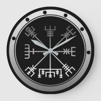 Vegvisir Viking Compass Stor Klocka