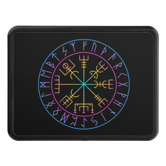 Vegvisir Viking Compass Symbol Design Dragkroksskydd