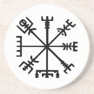 Vegvísir (Viking Compass) Underlägg