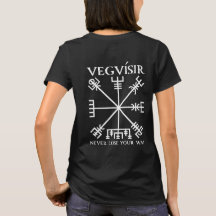 Vegvisir "Viking kompass" (vit)
