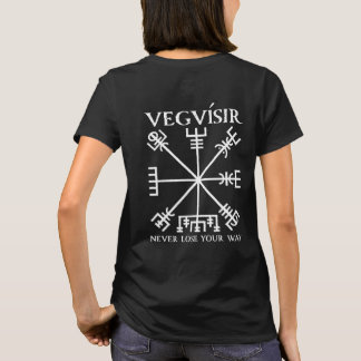Vegvisir "Viking kompass" (vit) Tröja