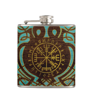 Vegvisir - Viking navigeringkompass Fickplunta
