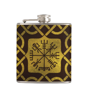 Vegvisir - Viking navigeringkompass Fickplunta