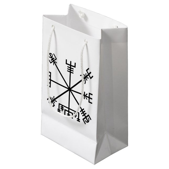 Vegvisir Viking Symbol (Framsidan Vinklad)