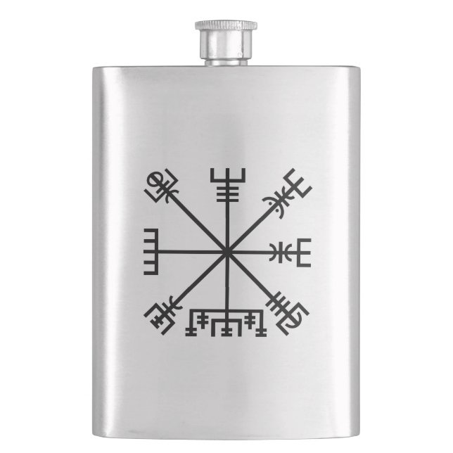 Vegvisir Viking Symbol Fickplunta (Framsidan)