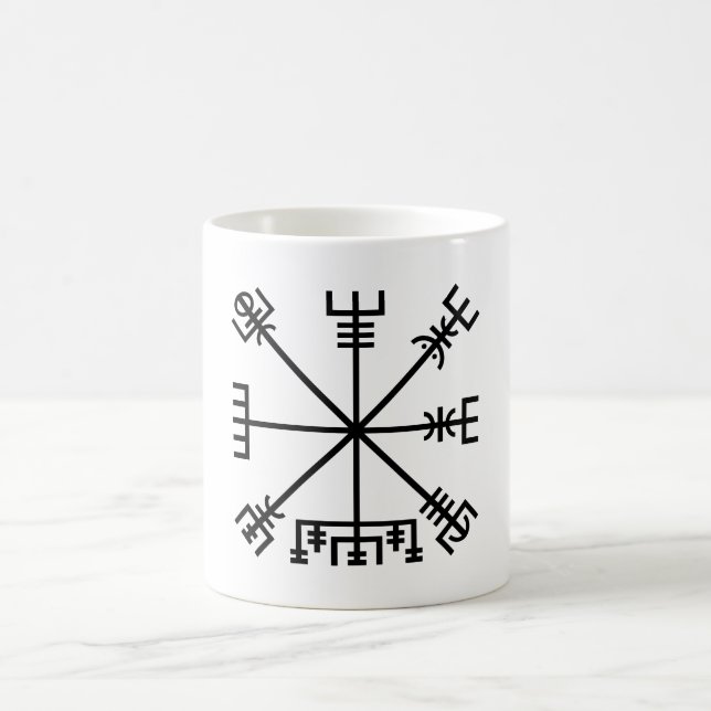 Vegvisir Viking Symbol Kaffemugg (Center)