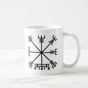 Vegvisir Viking Symbol Kaffemugg