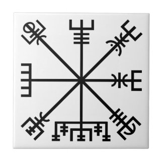 Vegvisir Viking Symbol Kakelplatta