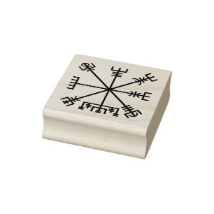 Vegvisir Viking Symbol Stämpel