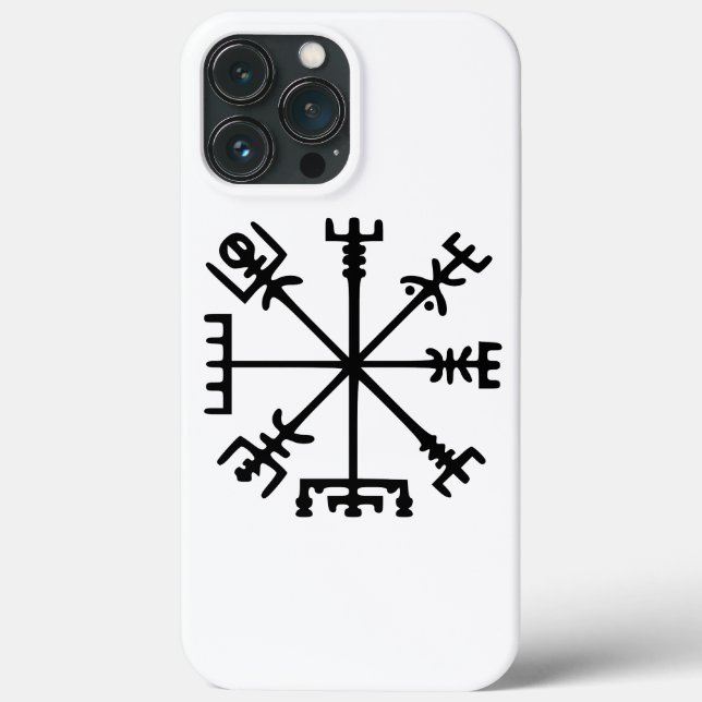 Vegvísir (Vikingkompass) (Baksida)