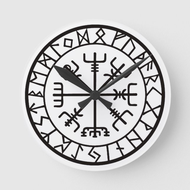 VegvisirCompass.jpg Rund Klocka (Framsida)