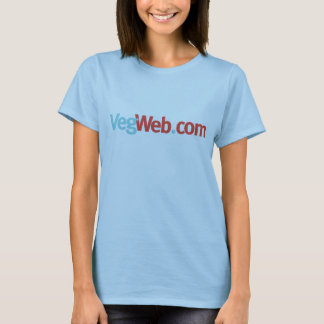 VegWeb.Com-kvinna T-tröja Tee Shirt