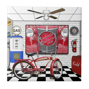 VehicleGalleries.com gåvor Kakelplatta