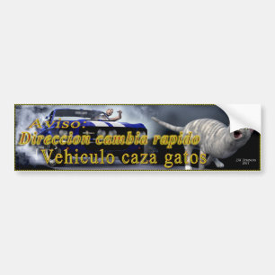 Vehiculo cazagatos bildekal