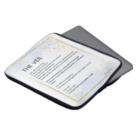 Veil - Awakening Empowerment Dikt Poetry Laptop Fodral