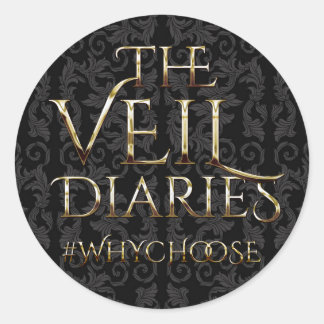 Veil Diaries Runt Klistermärke