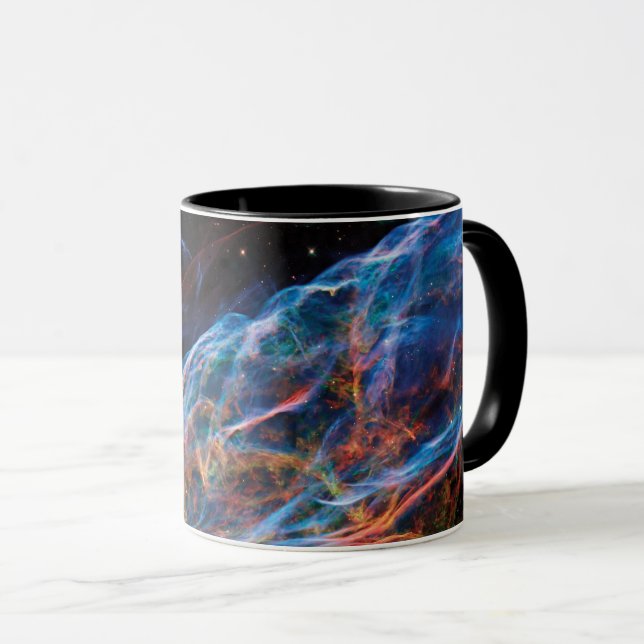 Veil Nebula NASA Hubble Space Photo Mugg (Framsida höger)