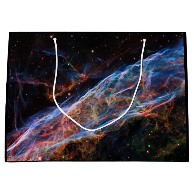Veil Nebula Supernova Remnants Hubble Telescope (Framsidan)