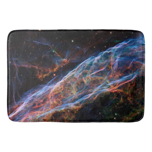Veil Nebula Supernova Remnants Hubble Telescope Badrumsmatta (Framsidan)