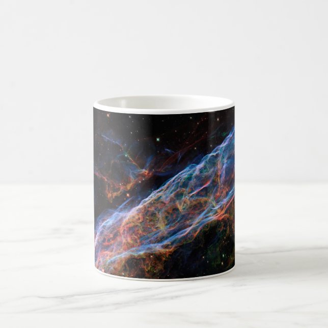 Veil Nebula Supernova Remnants Hubble Telescope Kaffemugg (Center)