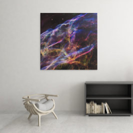 Veil Nebula Supernovarest Square Canvastryck