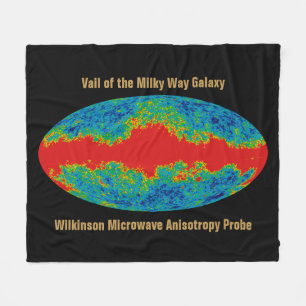 Veil över WMAP Universe Fleecefilt