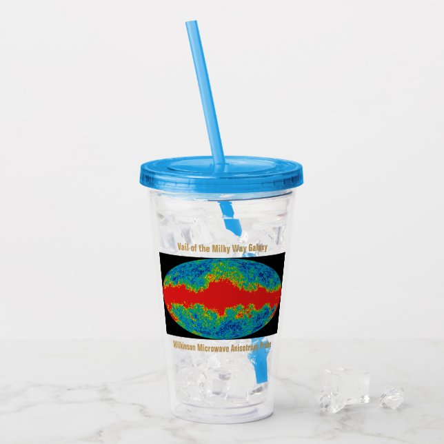 Veil över WMAP Universe Take Away Mugg (Framsida Ice)